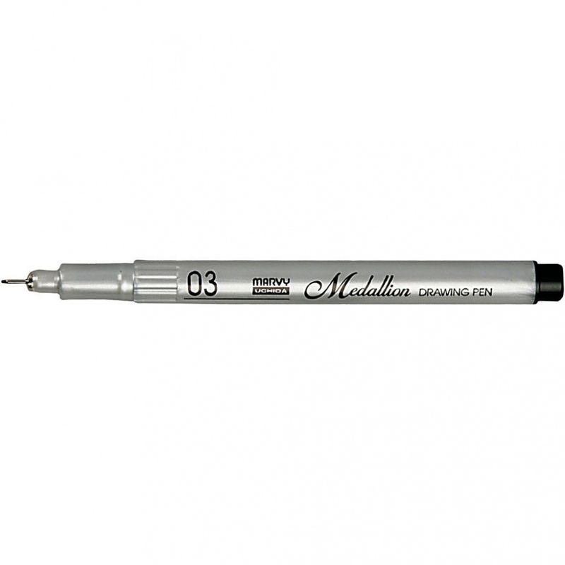 Marvy Uchida - 8080 - Medallion - Drawing Pen - Black - 0,3 mm