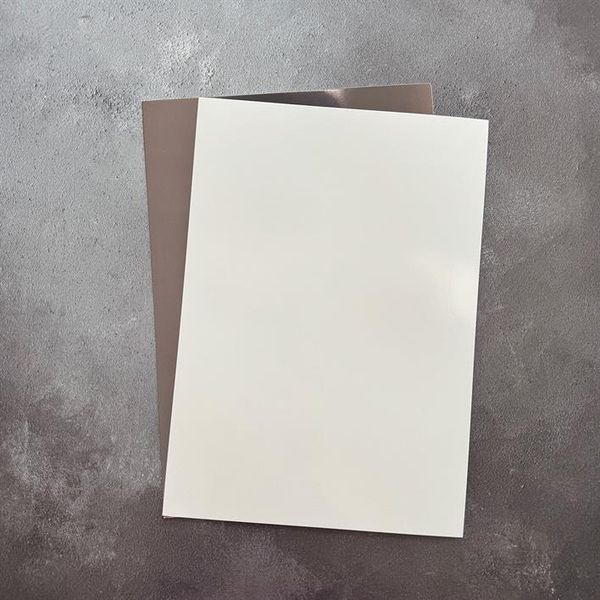 Paper Favourites - A4 - Mirror Card Glossy - 113 - Antique Silver - 5pk