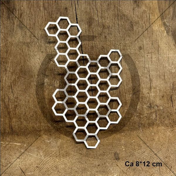 Papirdesign Dies PD 01366 - Heksagon 3