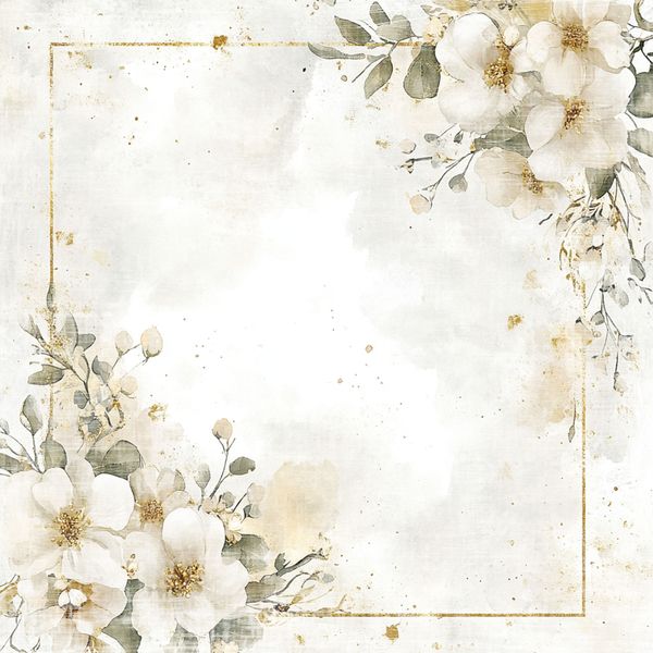 Reprint - 12x12 - RP0670 - Marry Me - Flowers