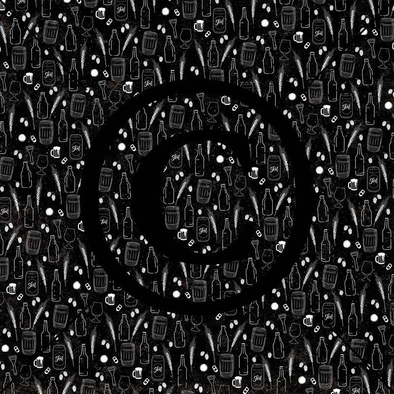Papirdesign - 12x12 - PD 01192 - Stemning - Ølbrygging