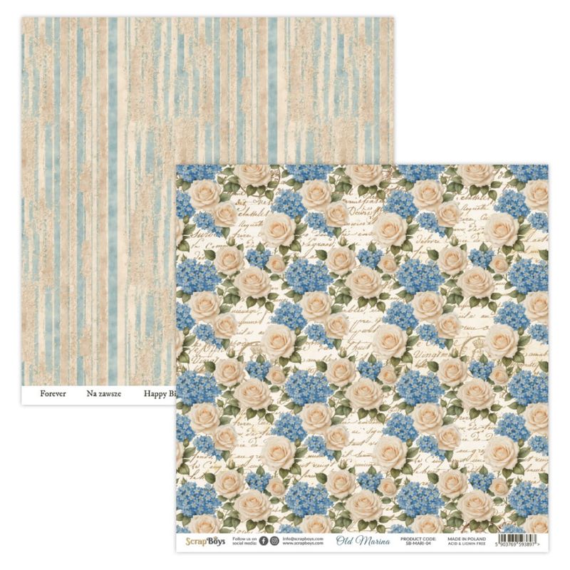 ScrapBoys - Old Marina - 12x12 - MARI-04