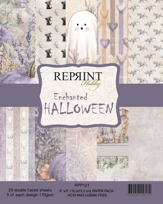 Hovedbilde Reprint - 6x6 - RPP121 - Enchanted Halloween - Paper Pack
