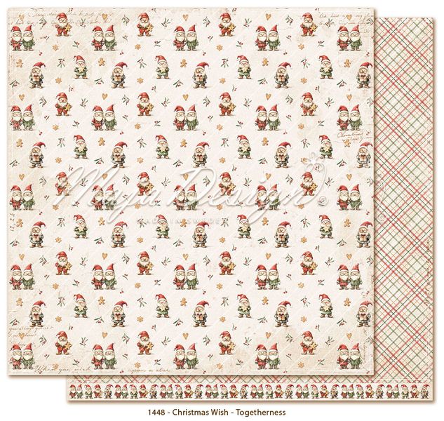 Maja Design - 1467 - Christmas Wish - 12x12 Paper Pack - inkl monochromes