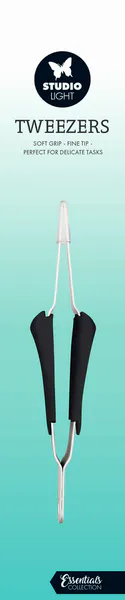 Studio Light - Tweezers - Soft Grip Fine Tip