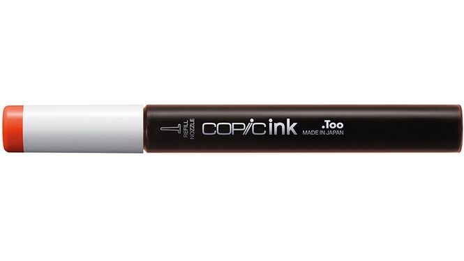 Hovedbilde Copic - Ink Refill - 12 ml - R08 - Vermilion