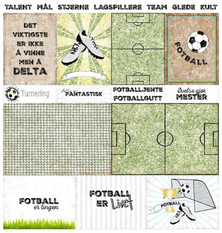 Papirdesign - PD15040 - Hell Og Lykke - Fotballsko