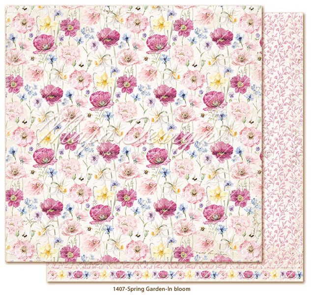 Maja Design - 1426 - Spring Garden - 12x12 Paper Pack - inkl monochromes
