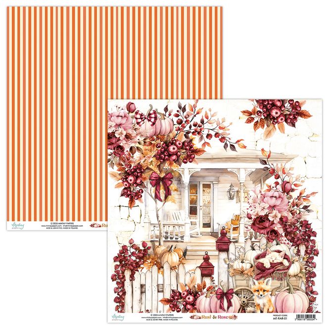 Hovedbilde Mintay - RAR - 12x12 - Rust & Rose - 01