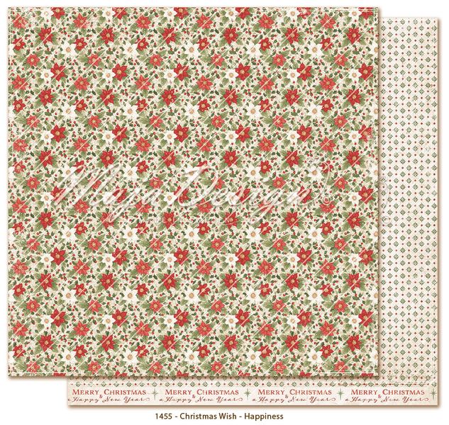 Maja Design - 1467 - Christmas Wish - 12x12 Paper Pack - inkl monochromes