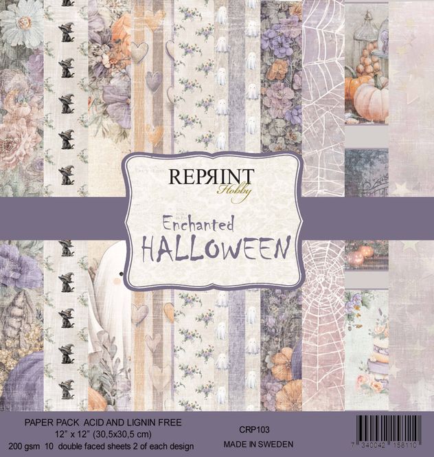 Hovedbilde Reprint - 12x12 - CRP103 - Enchanted Halloween - Paper Pack