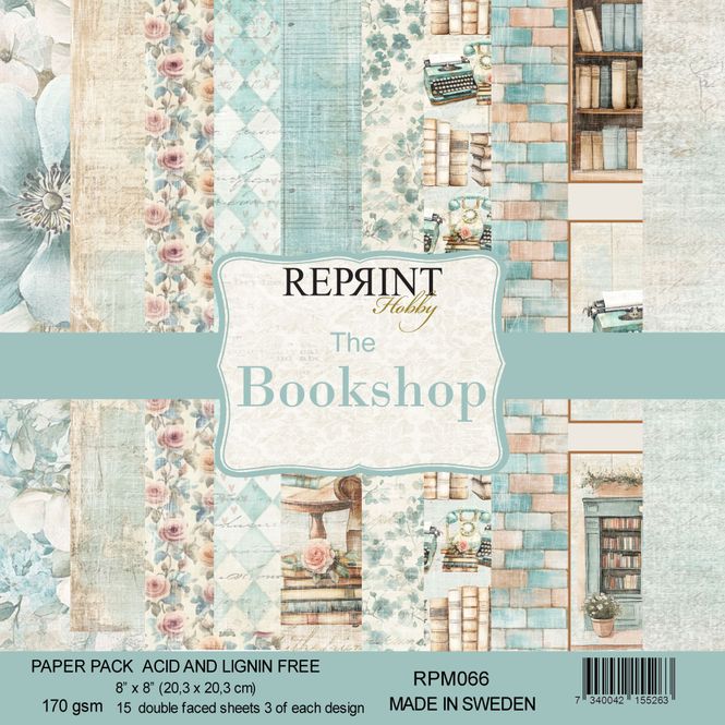Hovedbilde Reprint - 8x8 - RPM066 - The Bookshop - Paper Pack