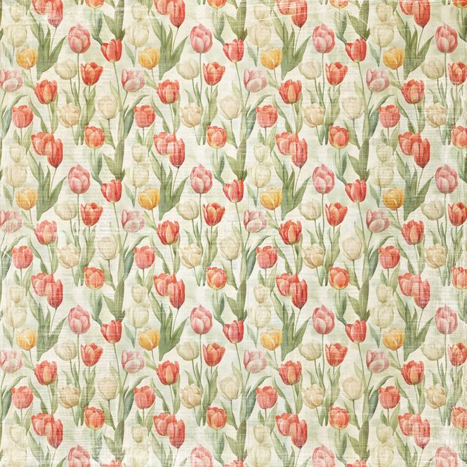 Hovedbilde Reprint - 12x12 - RP0682 - Hello Easter - Tulips