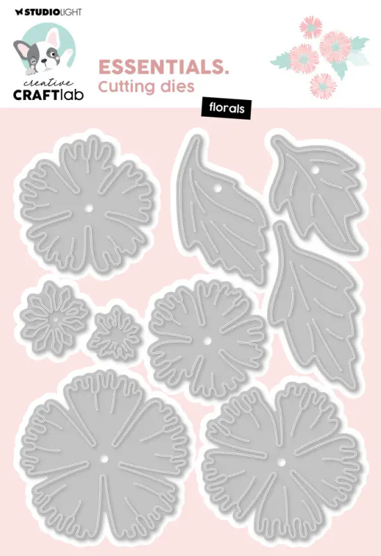 Studio Light - Dies - CD938 - Craftlab - Florals