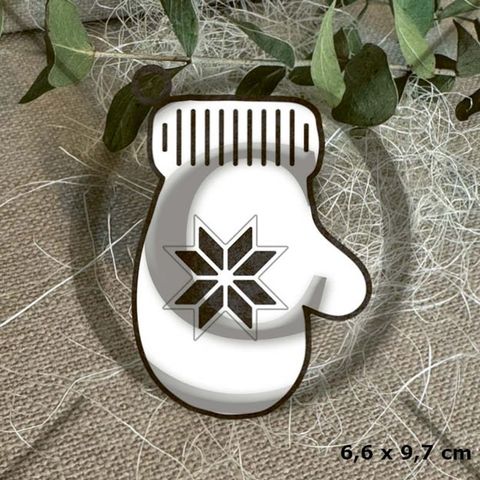 Hovedbilde Papirdesign Dies PD 1497 - Vott (Reproduksjon av PD1900064 - les beskrivelse)