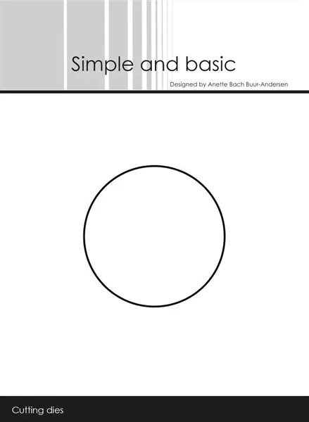 Simple and basic - SBP950 - Paper Pack - 15x15cm - Papers + Die