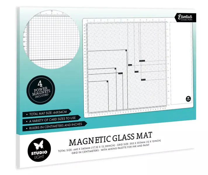 Studio Light - Magnetic Glass Mat w/ Magnets