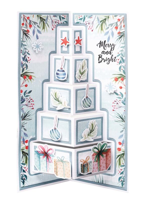 Studio Light - Dies - CD383 - Essentials - Block Tower Card