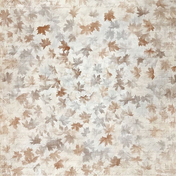 Reprint - 12x12 - RP0708 - Cozy Season - Leaf Corner