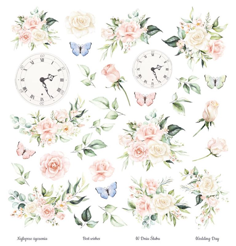 ScrapBoys - Beautiful Day - 12x12 - BEDA-07 - Die Cut Sheet