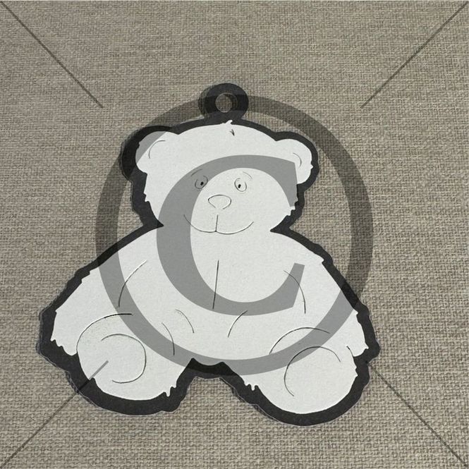 Hovedbilde Papirdesign Dies PD 01086 - Bamse stor