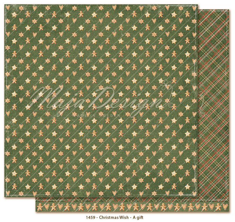 Maja Design - 1467 - Christmas Wish - 12x12 Paper Pack - inkl monochromes