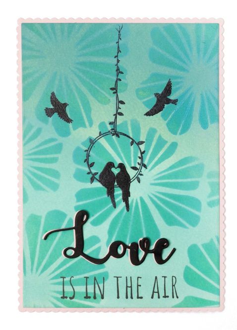 Hovedbilde  Studio Light - 385 - Essentials Clear Stamps - Love Bird 
