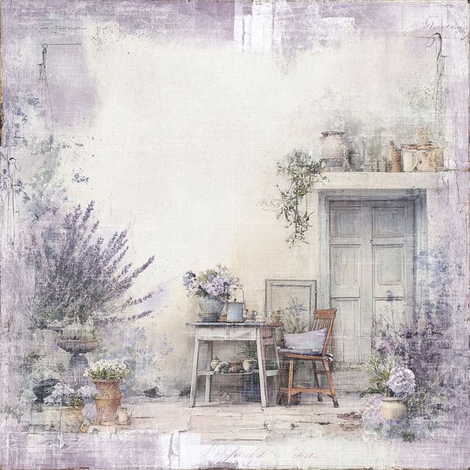 Hovedbilde Reprint - 12x12 - RP0747 - Timeless - Relax