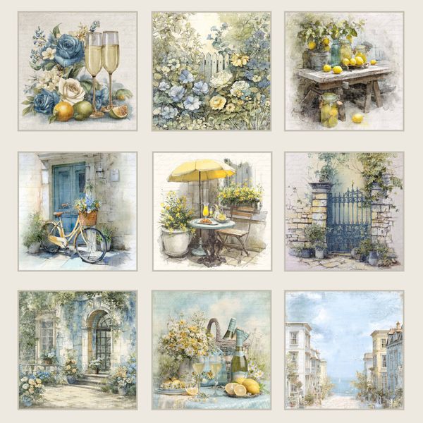 Reprint - 12x12 - RP0759 - Summer Meadow - Tags