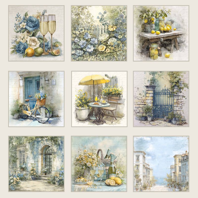 Reprint - 12x12 - RP0759 - Summer Meadow - Tags