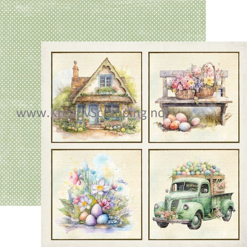 Reprint - 12x12 - RP0623 - Easter - Cards