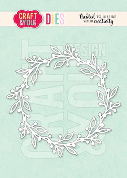 Craft & You - Dies - CW315 - Delicate Wreath