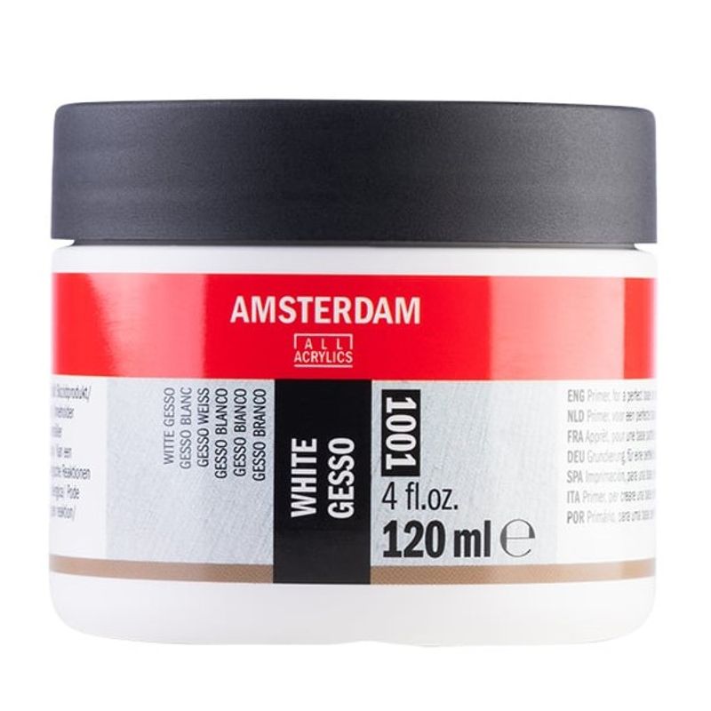 Amsterdam - 1001 - Gesso - White - 120ml