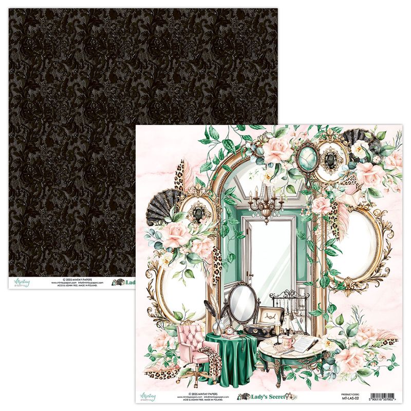Mintay - LAS - 8x8 Paper Pad - Lady's Secret