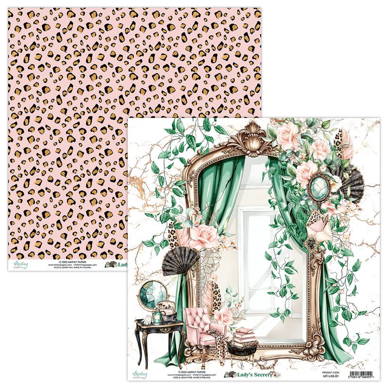 Mintay - LAS - 8x8 Paper Pad - Lady's Secret