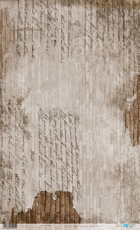 Papers For You - Wizarding Adventure - Rice Paper - 54x33cm -8pk