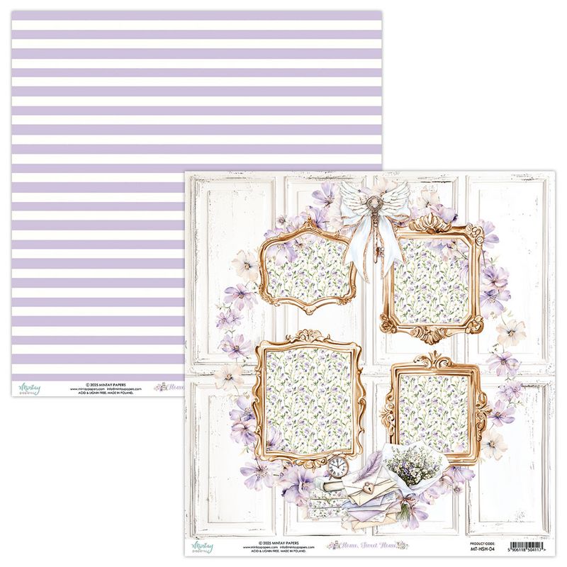Mintay - HSH - 8x8 Paper Pad - Home, Sweet Home