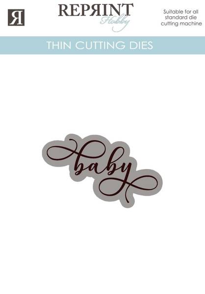 Reprint - Dies - RD049 - Baby med bakgrund