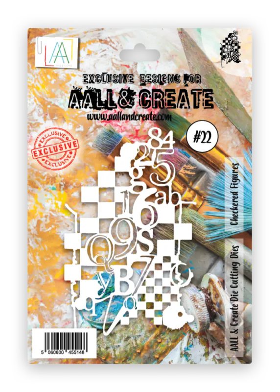 AALL & Create - Dies - #22 - Checkered Figures