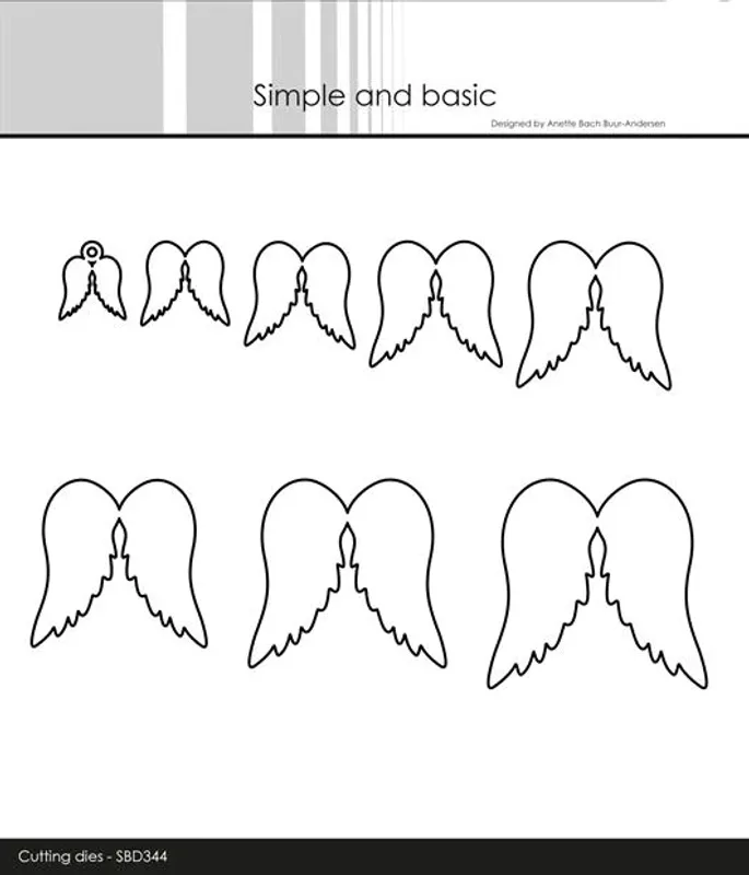 Simple and basic - Dies - SBD344 - Angelwings