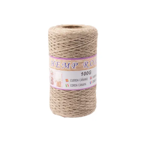 Hovedbilde Kort & Godt - HA209 - Hamp - 1mm - Natur - 100g