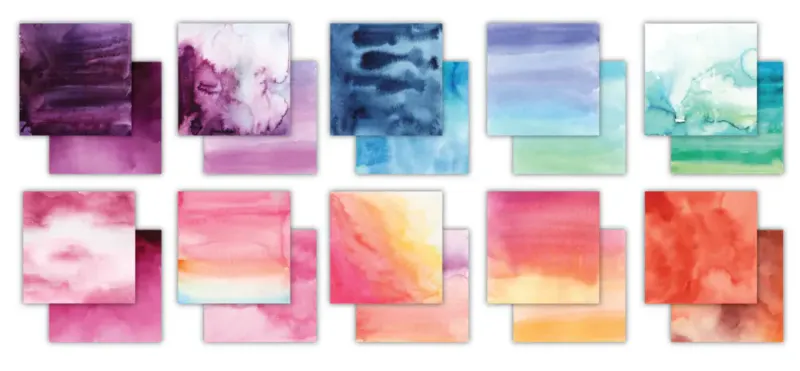 Craft Consortium - 6x6 Essential Paper Pad - Ombre