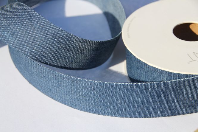Hovedbilde Vivant - Bånd - Denim - 30 mm - Metervare