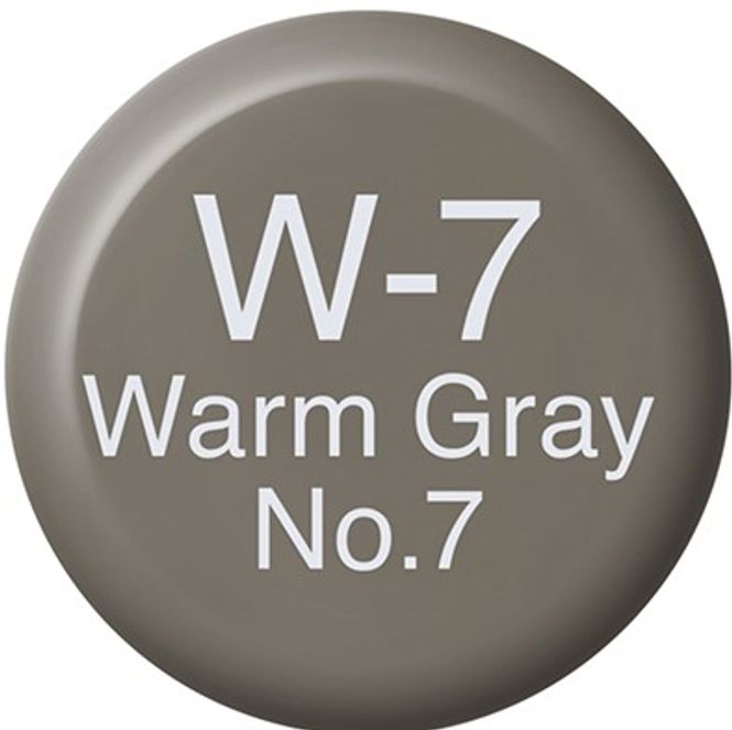 Hovedbilde Copic - Ink Refill - 12 ml - W7 - Warm Gray No.7