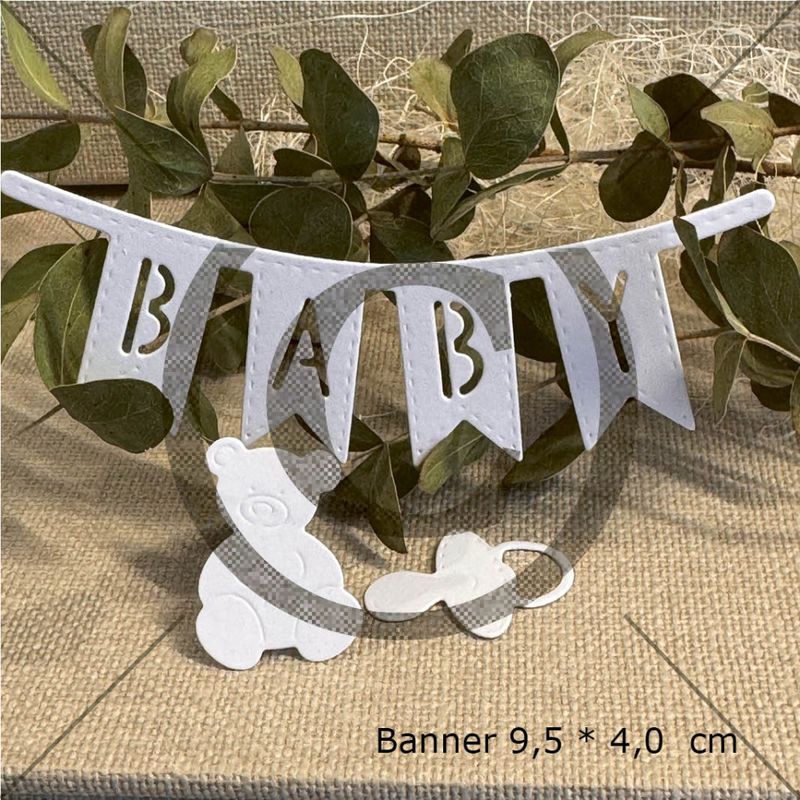 Papirdesign - Dies - PD 1581 - Små babydies 1