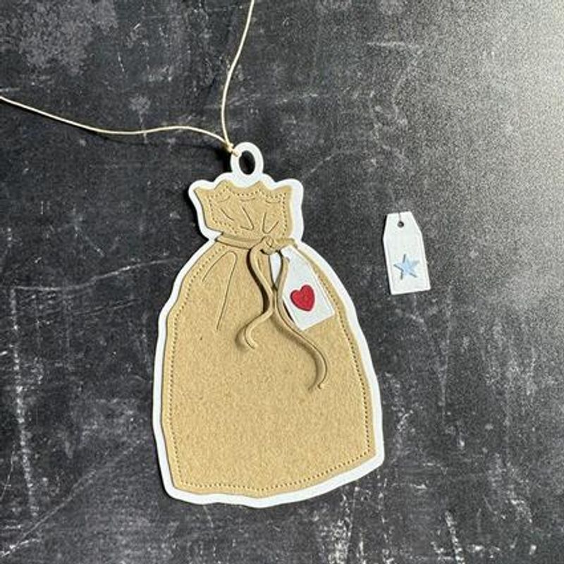 Simple and basic - Dies - SBD487 - Christmas Sack