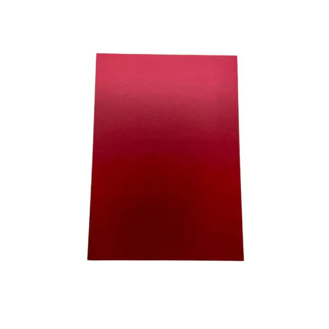 Hovedbilde Paper Favourites - A4 - Mirror Card Matt - 003 - Scarlet Organza - 5pk