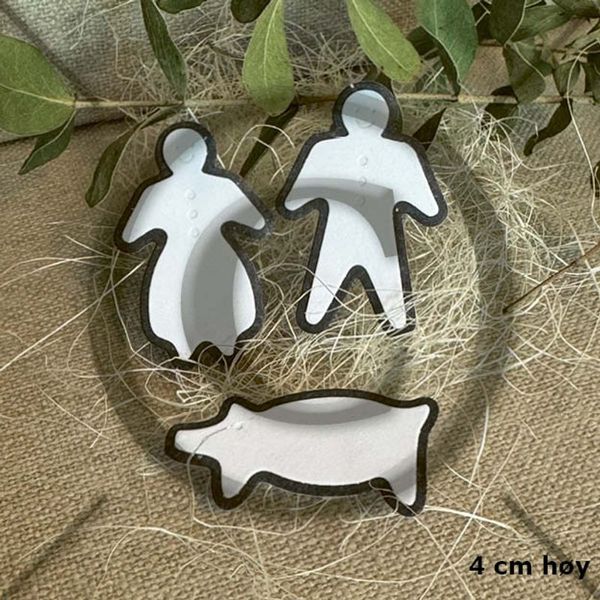 Papirdesign Dies PD 1485 - Pepperkaker figurer