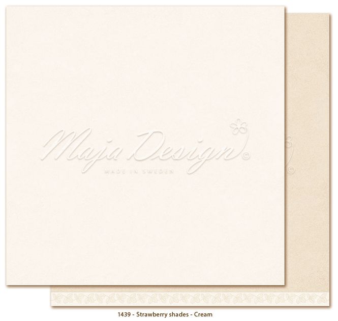 Hovedbilde Maja Design - 1439 - Monochromes - Strawberry shades - Cream