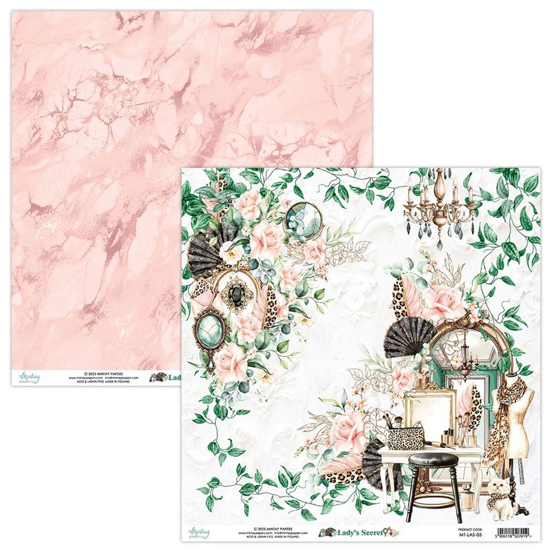 Mintay - LAS - 8x8 Paper Pad - Lady's Secret